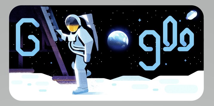 Google's Apollo 11 Doodle