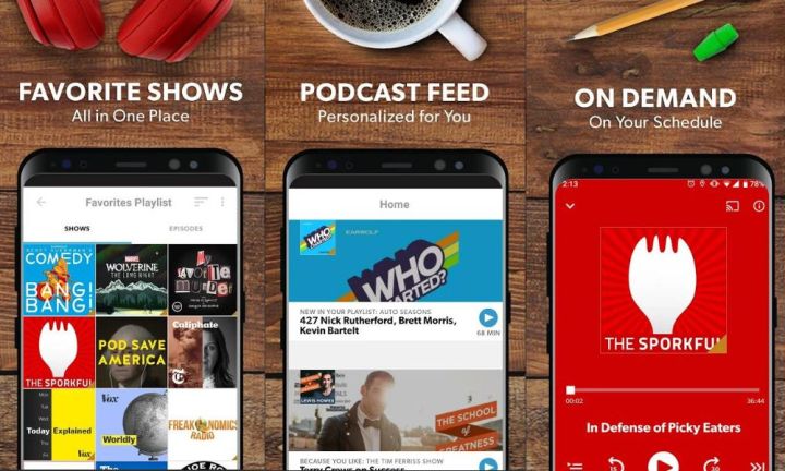 Stitcher podcast app
