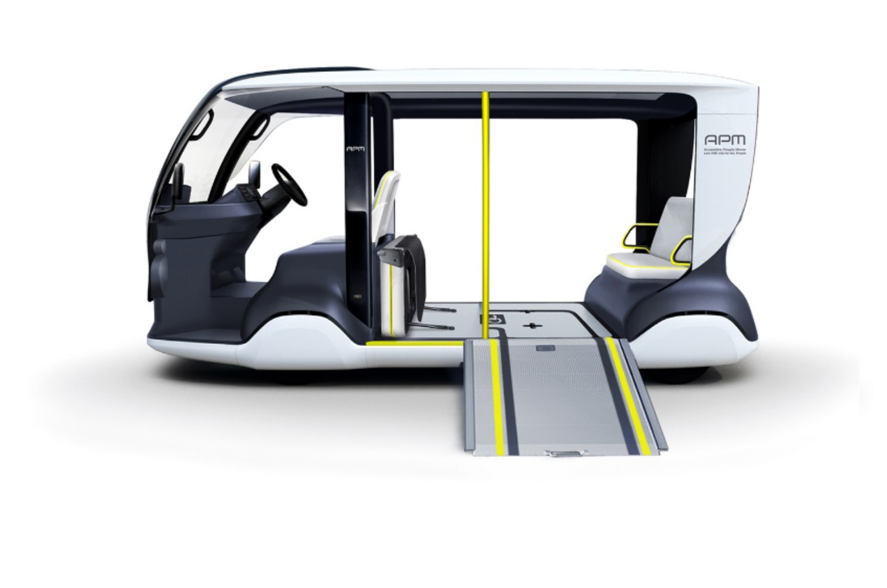 toyota builds electric golf cart like apm for 2020 tokyo olympics 2