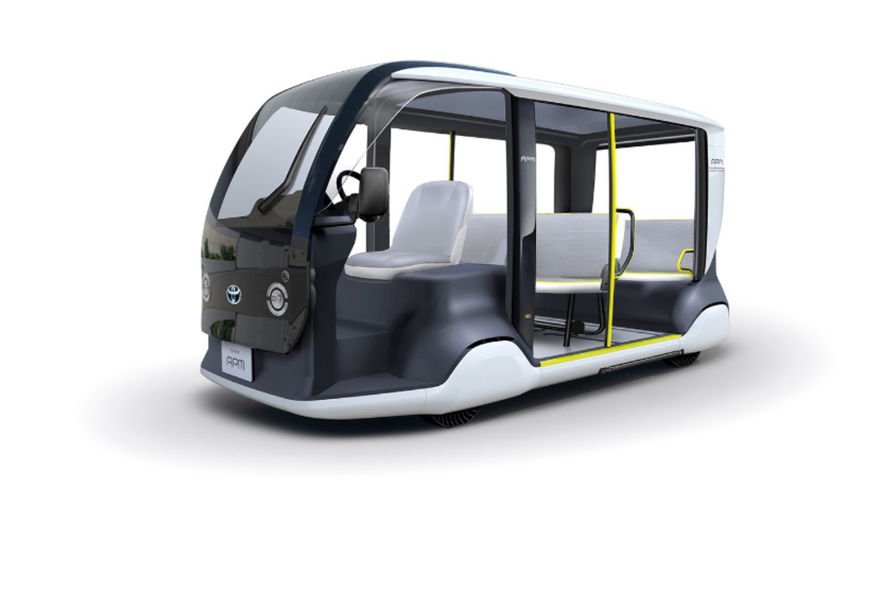toyota builds electric golf cart like apm for 2020 tokyo olympics 3