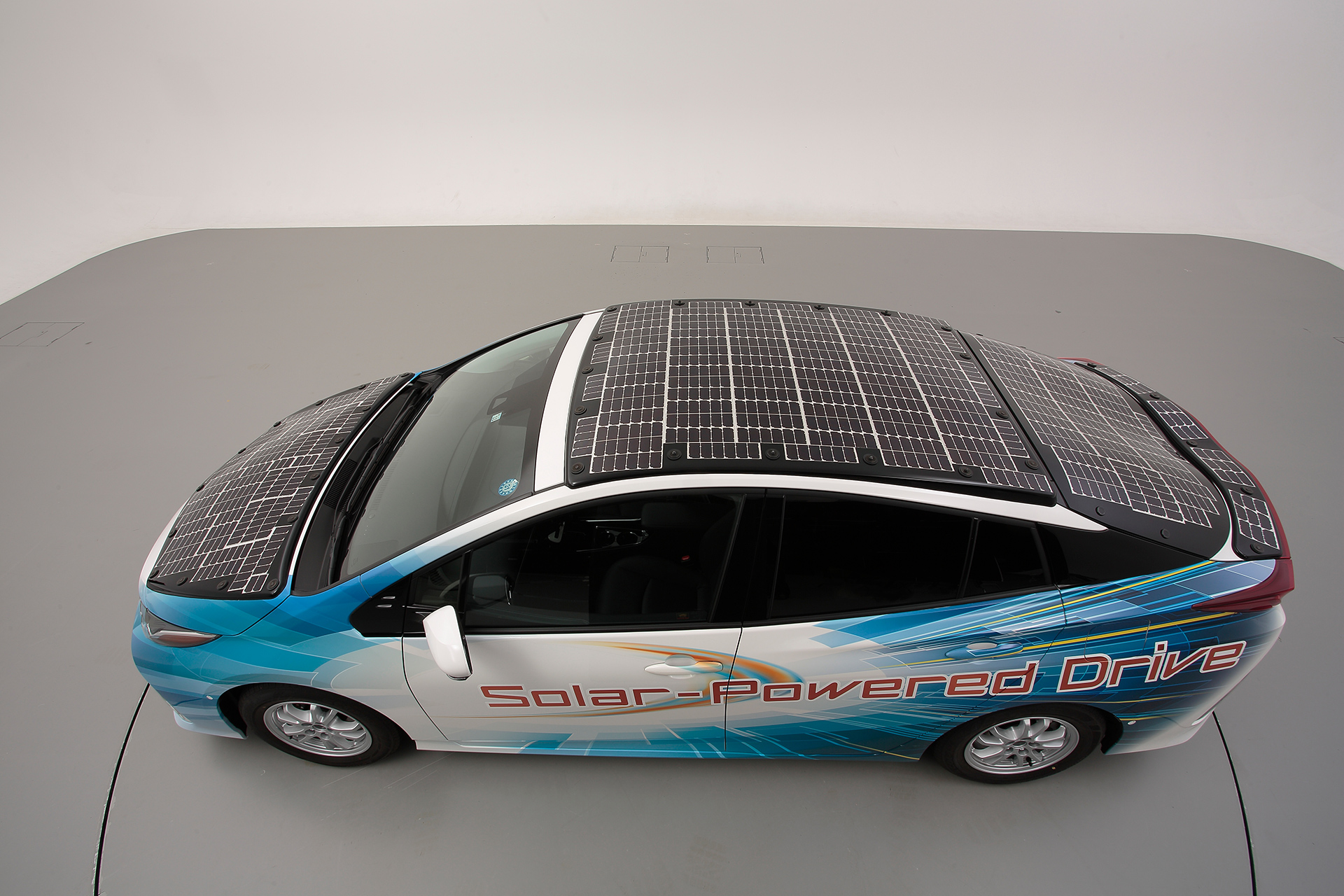 toyota has covered a prius in solar cells to add 27 miles its range 7
