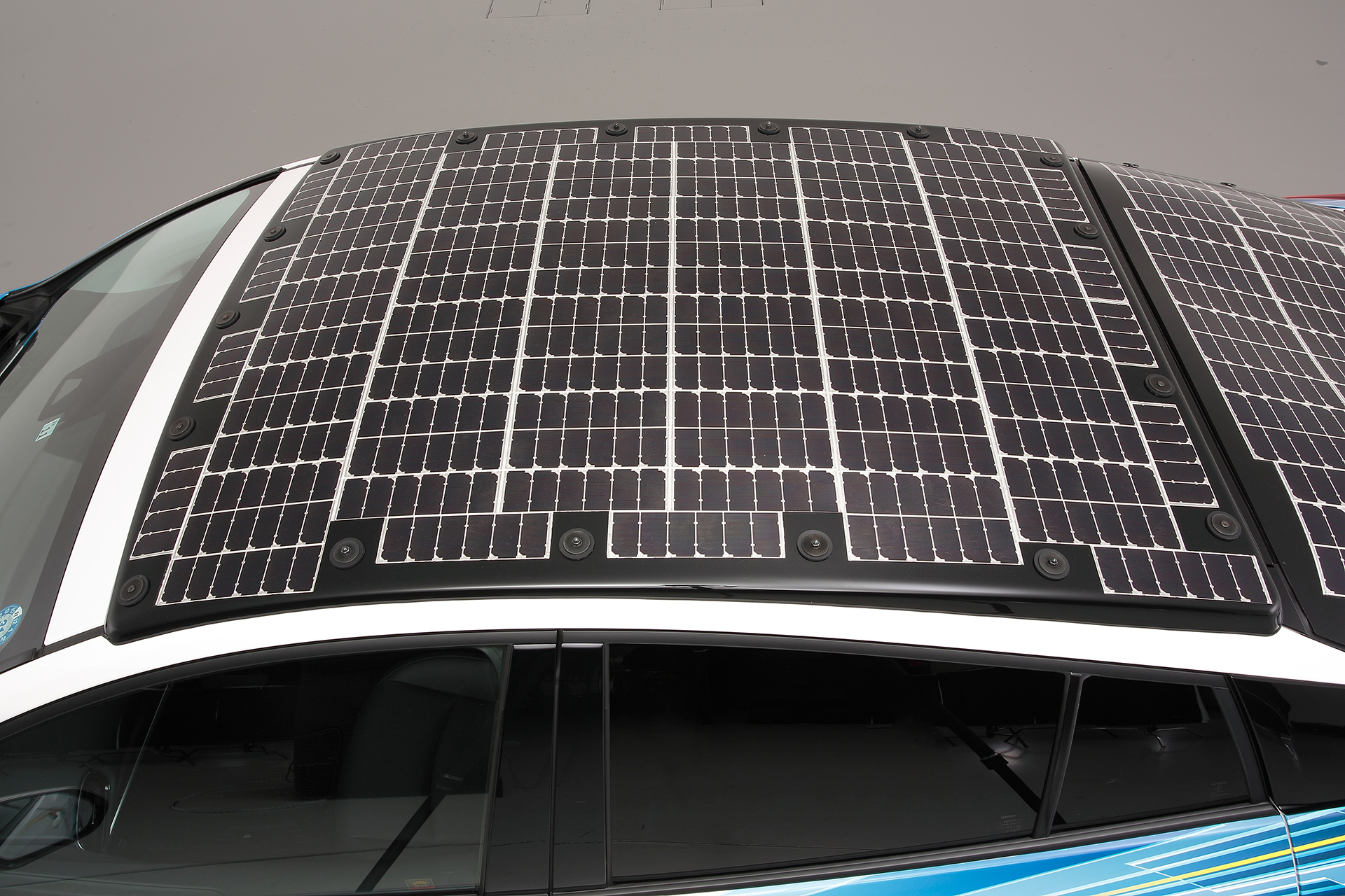 toyota has covered a prius in solar cells to add 27 miles its range 8