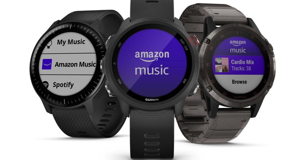 Music app lands on Garmin's fitness watches