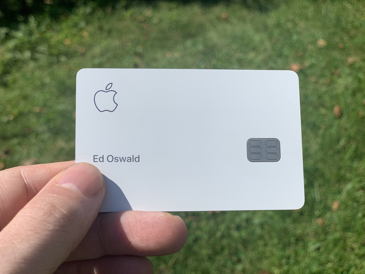 Unsurprisingly, the Apple Card isn't 100% titanium