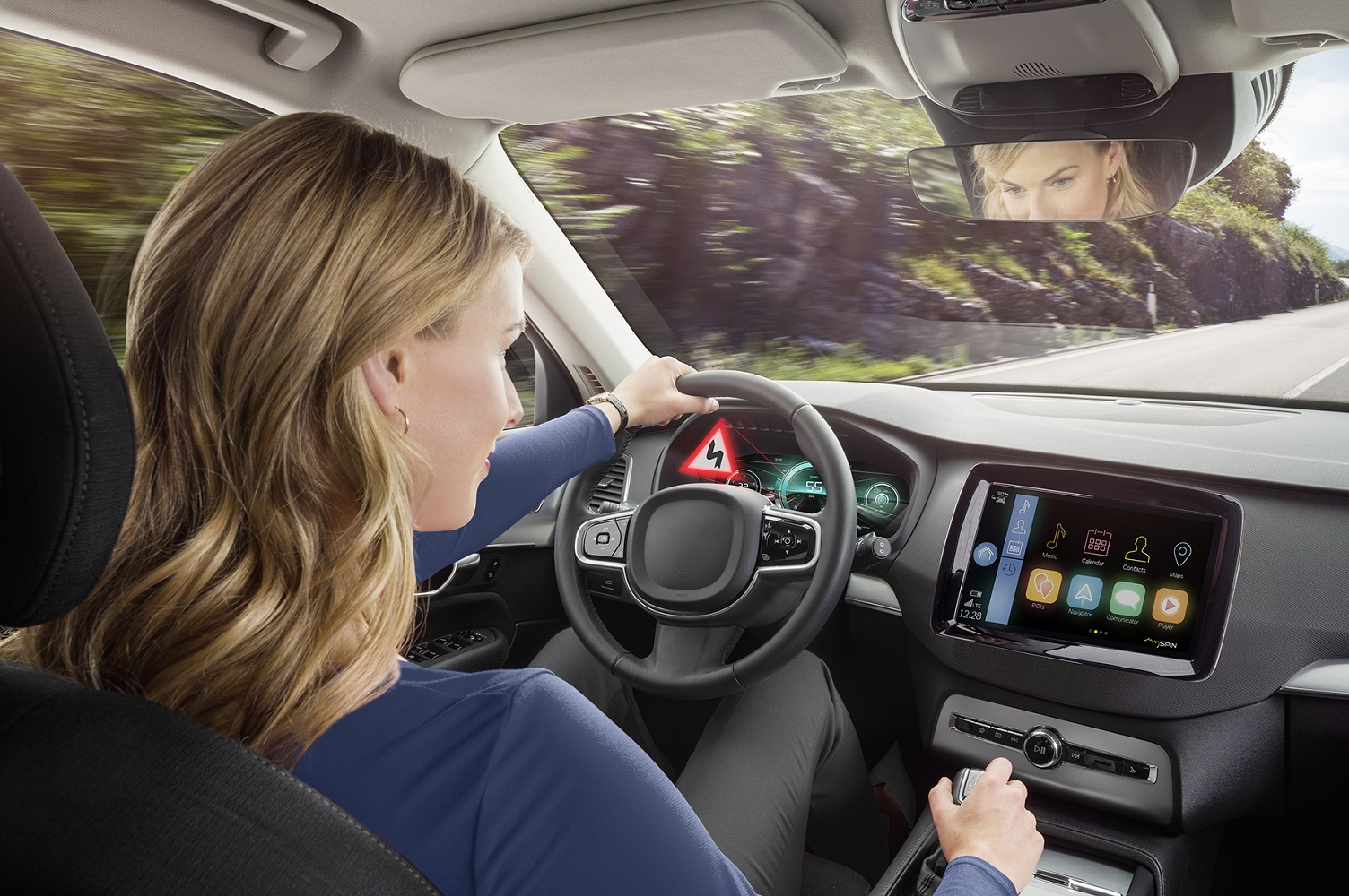 bosch bringing 3d technology to in car information and infotainment screens display