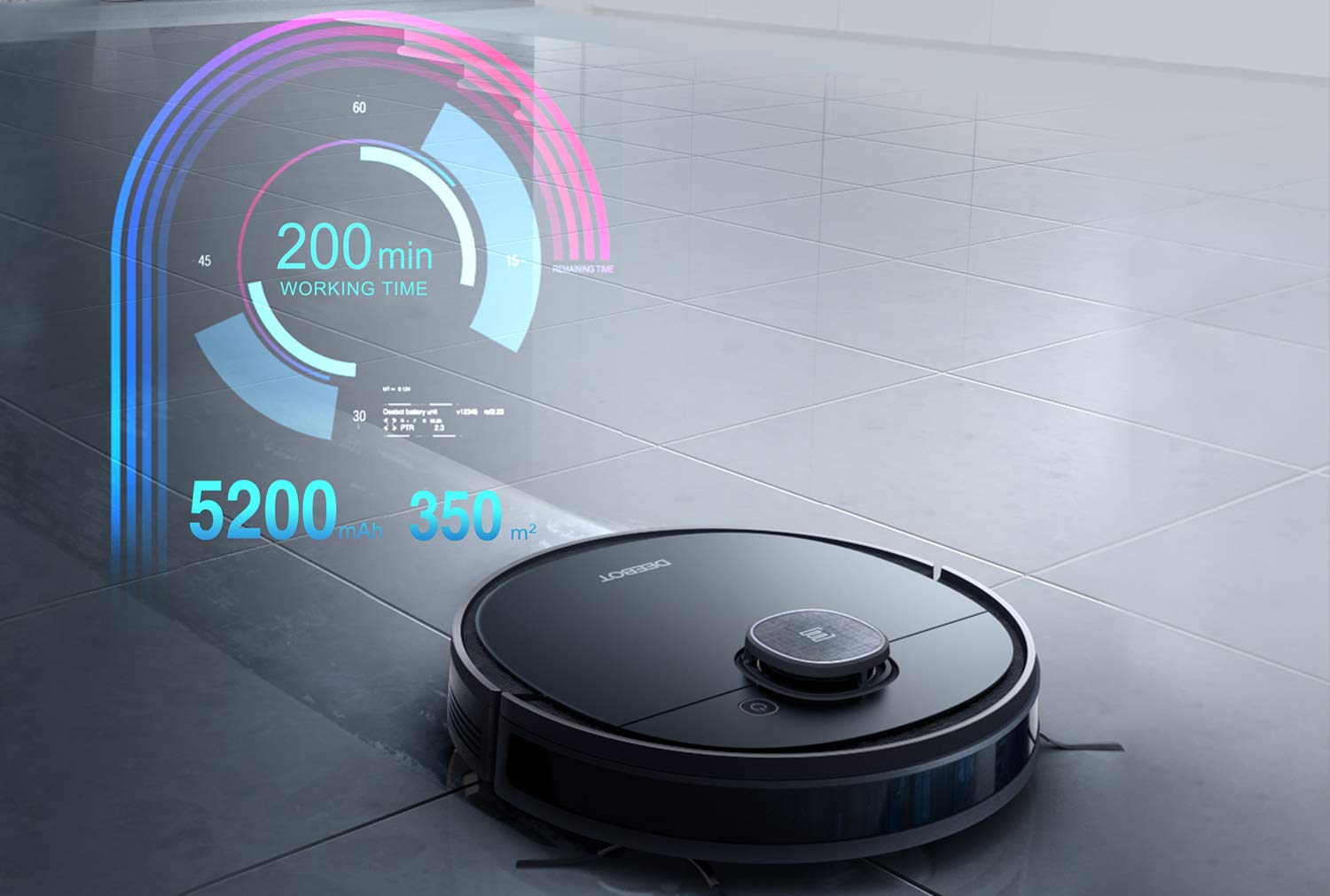 upgraded ecovacs deebot ozmo models vacuum and mop with multi floor mapping 950 02  1