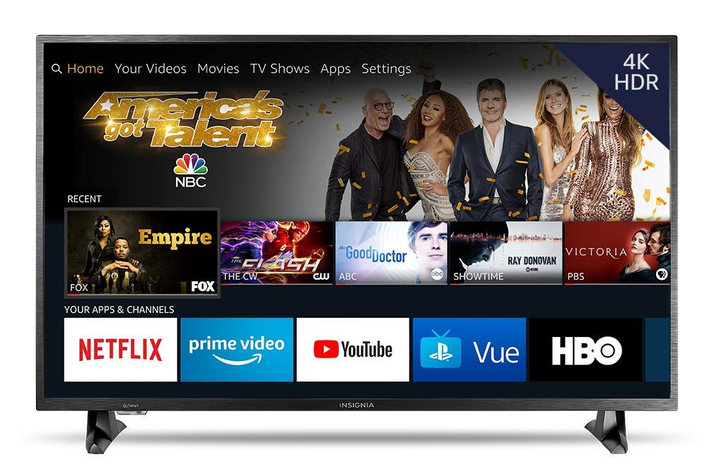 amazon fire tv sale on streaming media sticks dvrs and smart insignia ns 50df710na19 50 inch 4k ultra hd led hdr  edition 1