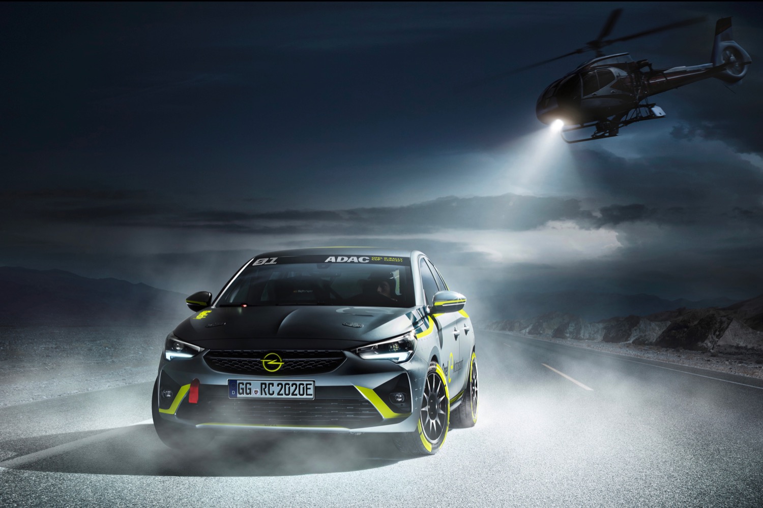 opel corsa e rally car 2019 frankfurt motor show concept