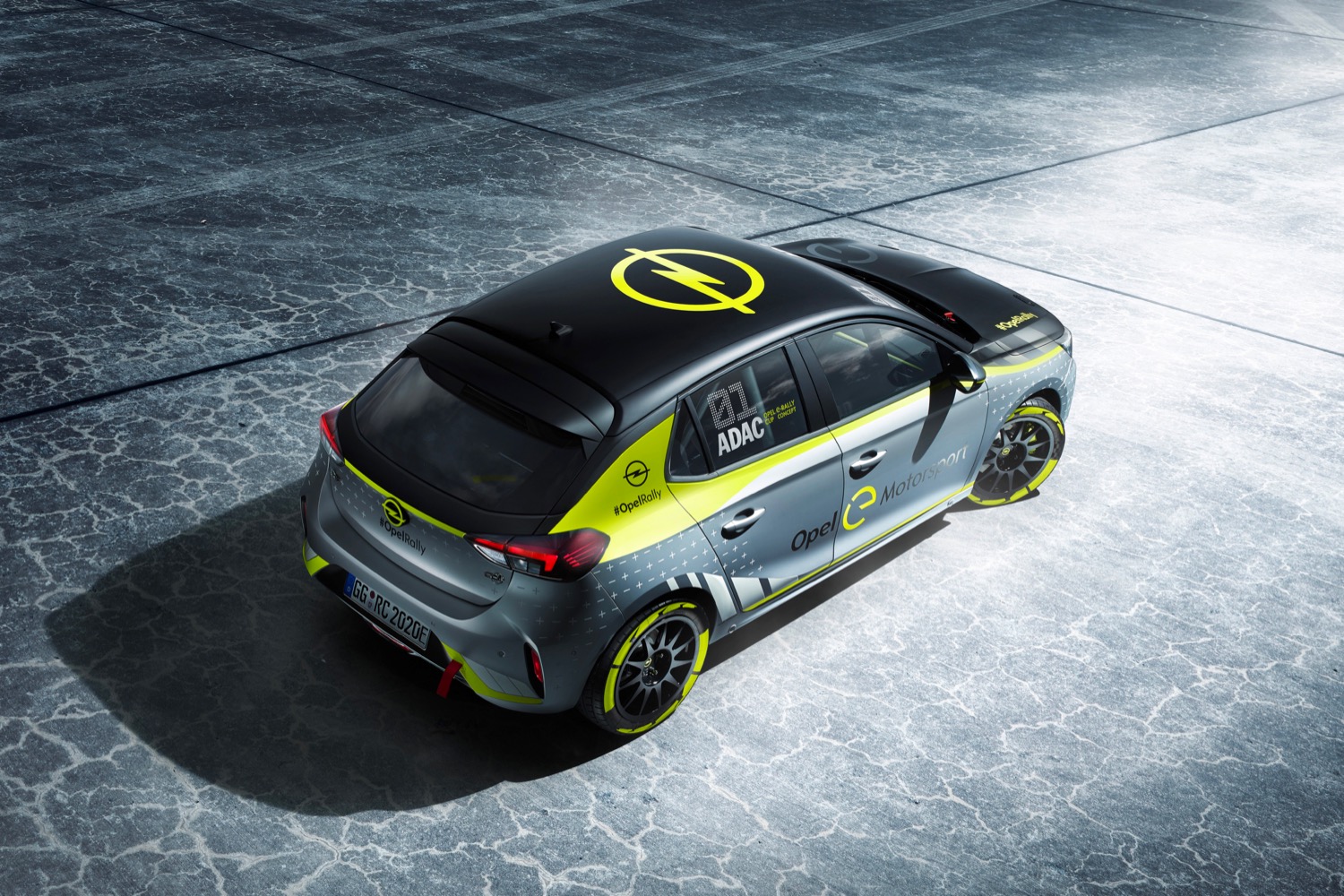 opel corsa e rally car 2019 frankfurt motor show concept