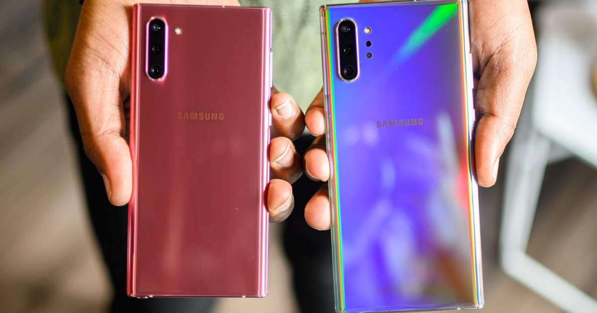Samsung Galaxy Note 10 Plus vs. Note 10 vs. Note 9, Spec Comparison