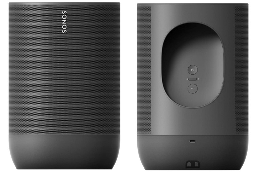 sonos first bluetooth speaker move front back
