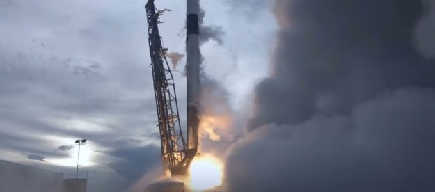 spacex launches a twice flown rocket to deploy one massive satellite amos 17 launch  august 2019