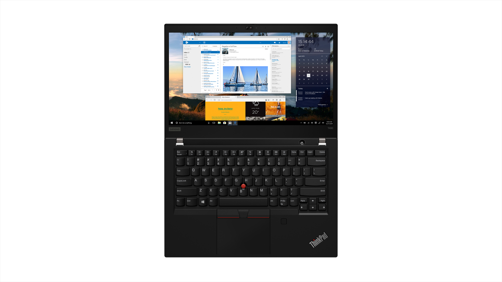 lenovo annouces new thinkpads with 10th gen cometlake thinkpad t490 6