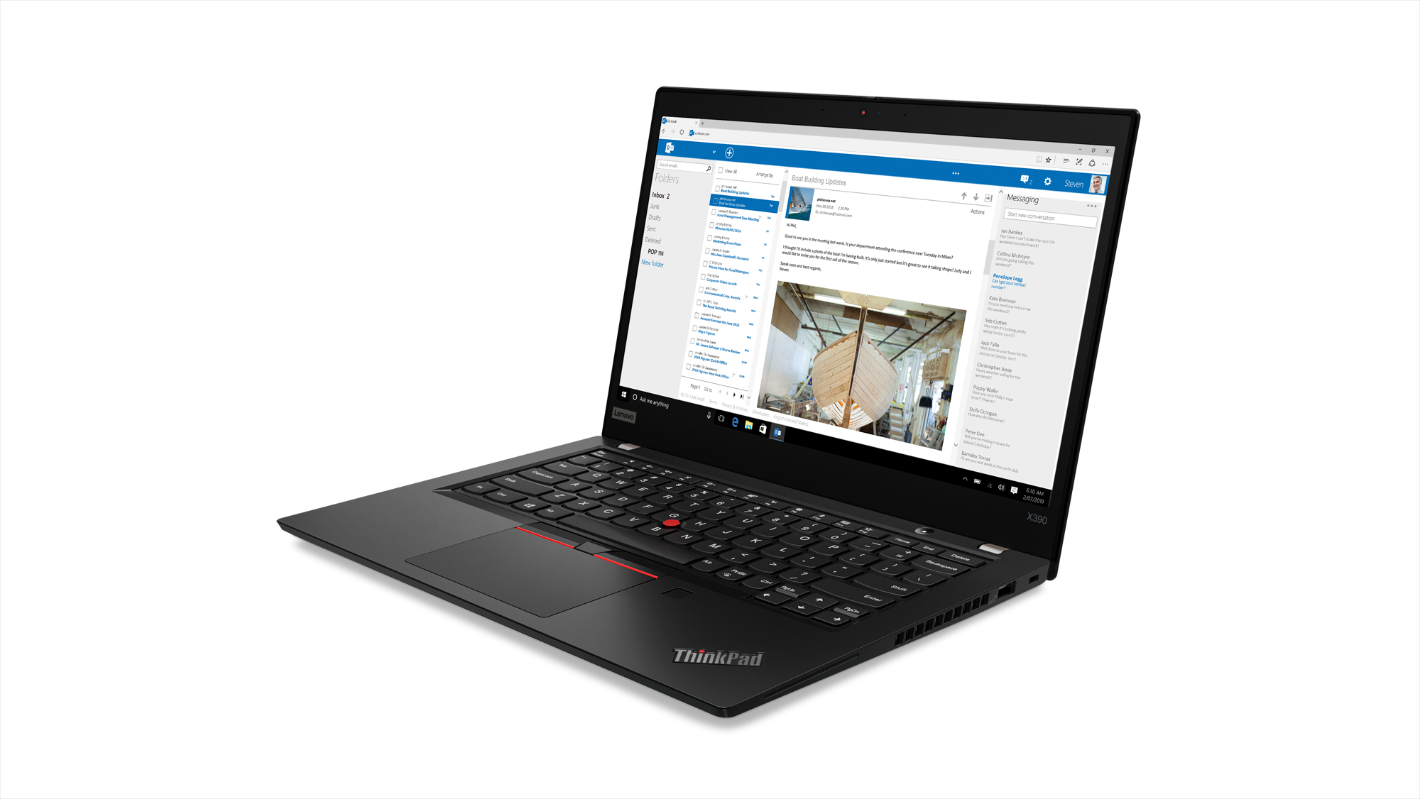lenovo annouces new thinkpads with 10th gen cometlake thinkpad x390 4