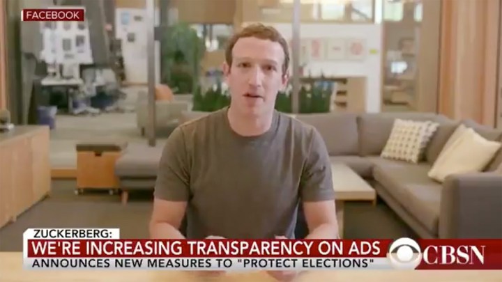 A deepfake of Mark Zuckerberg