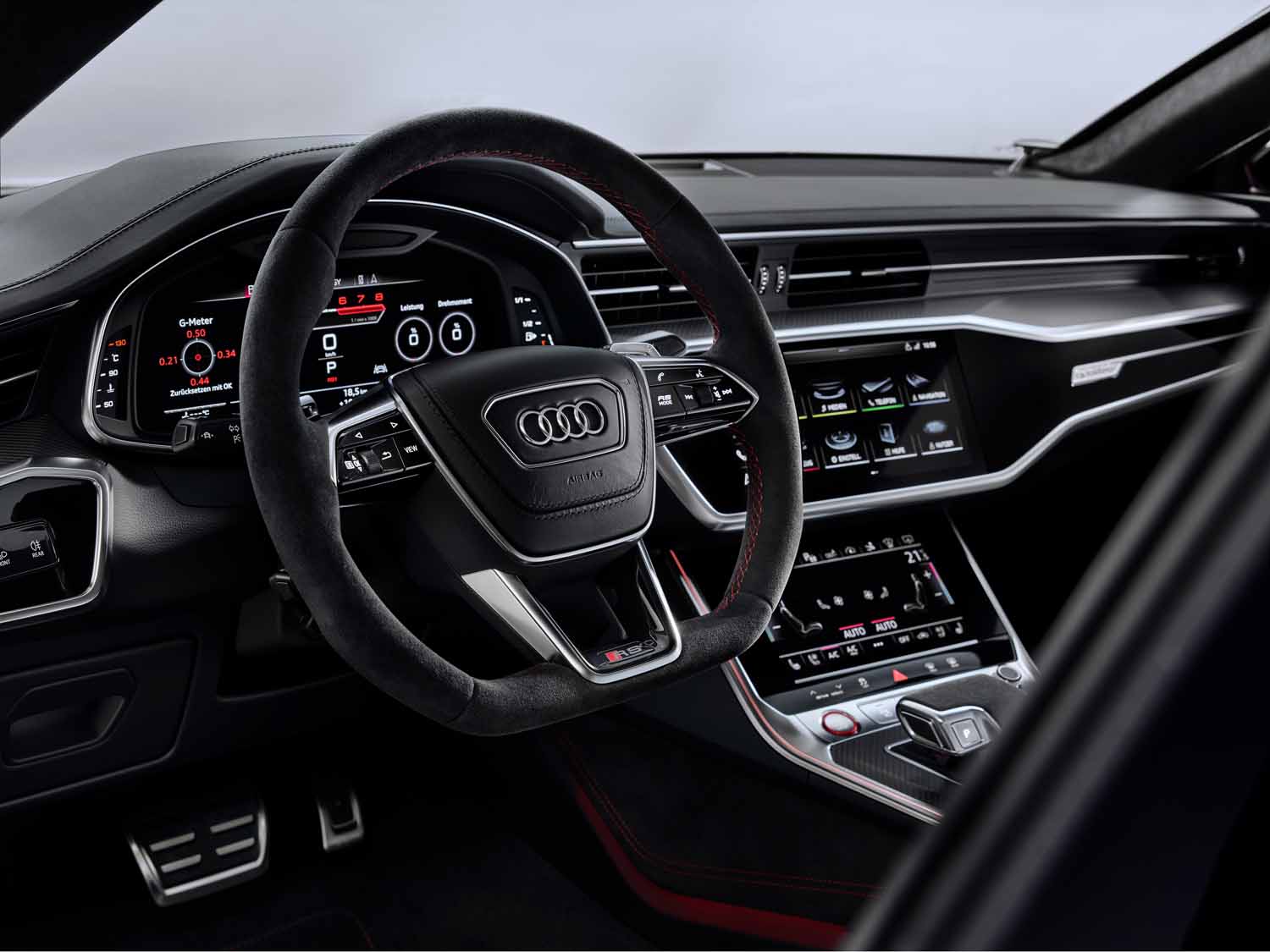 2020 audi rs 7 sportback packs 600 horsepower intuitive infotainment system 12