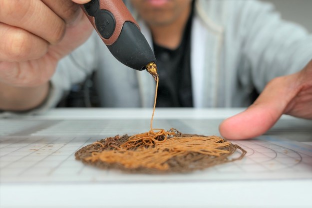 3Doodler Create+ Leather Edition wood