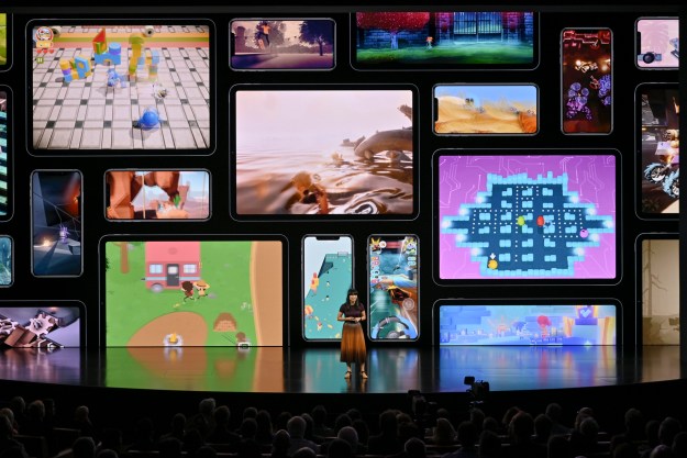 Apple arcade games on stage | Apple September 2019 Event Keynote