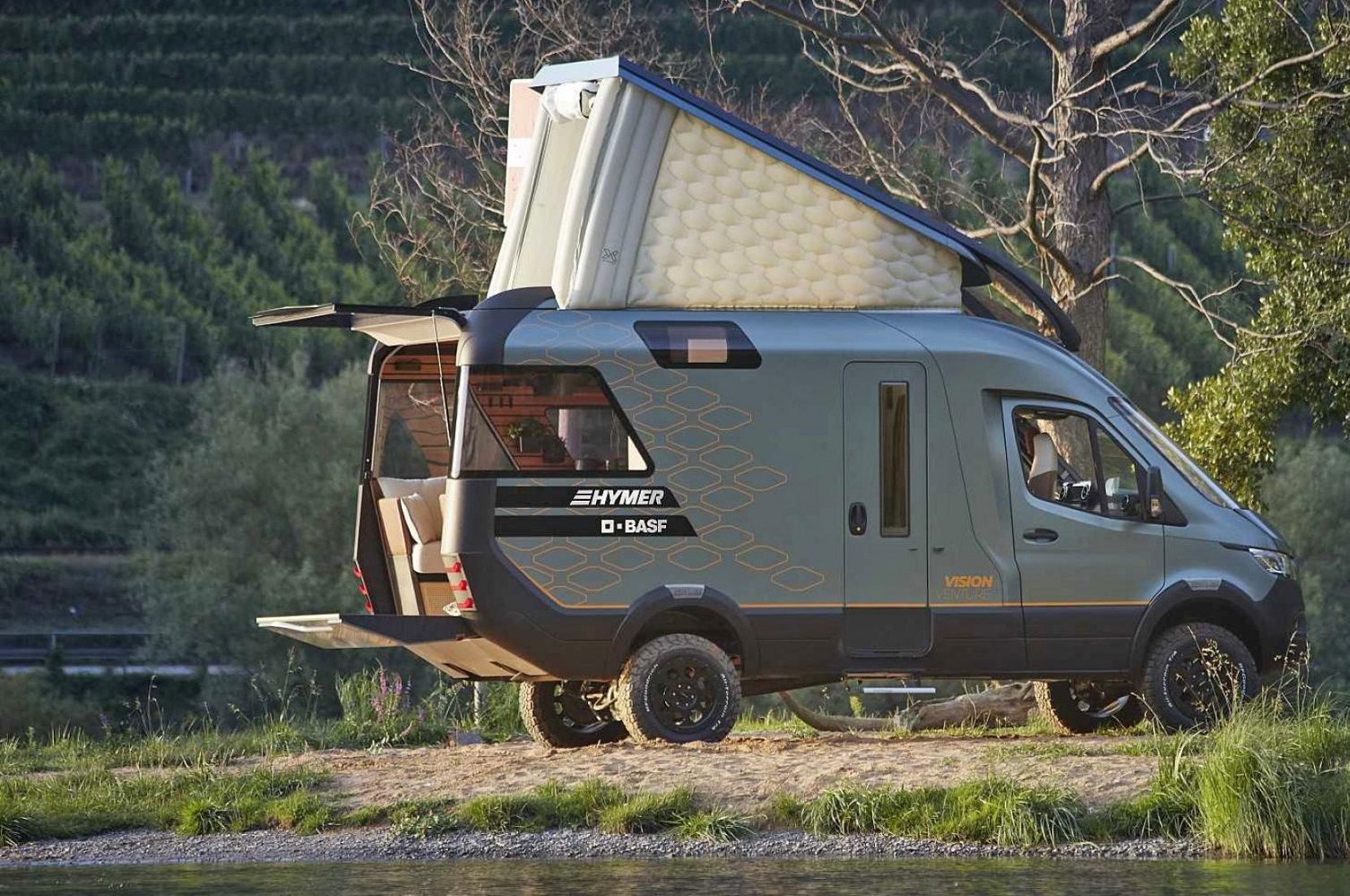 hymer visionventure concept previews the camper van of 2025 vision venture 5