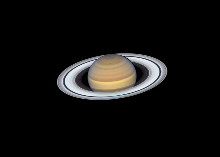 Imagen del Telescopio Espacial Hubble de Saturno