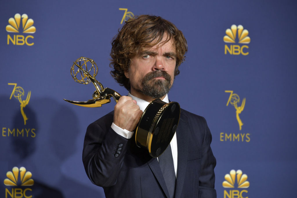Game of Thrones' Peter Dinklage at the Emmys