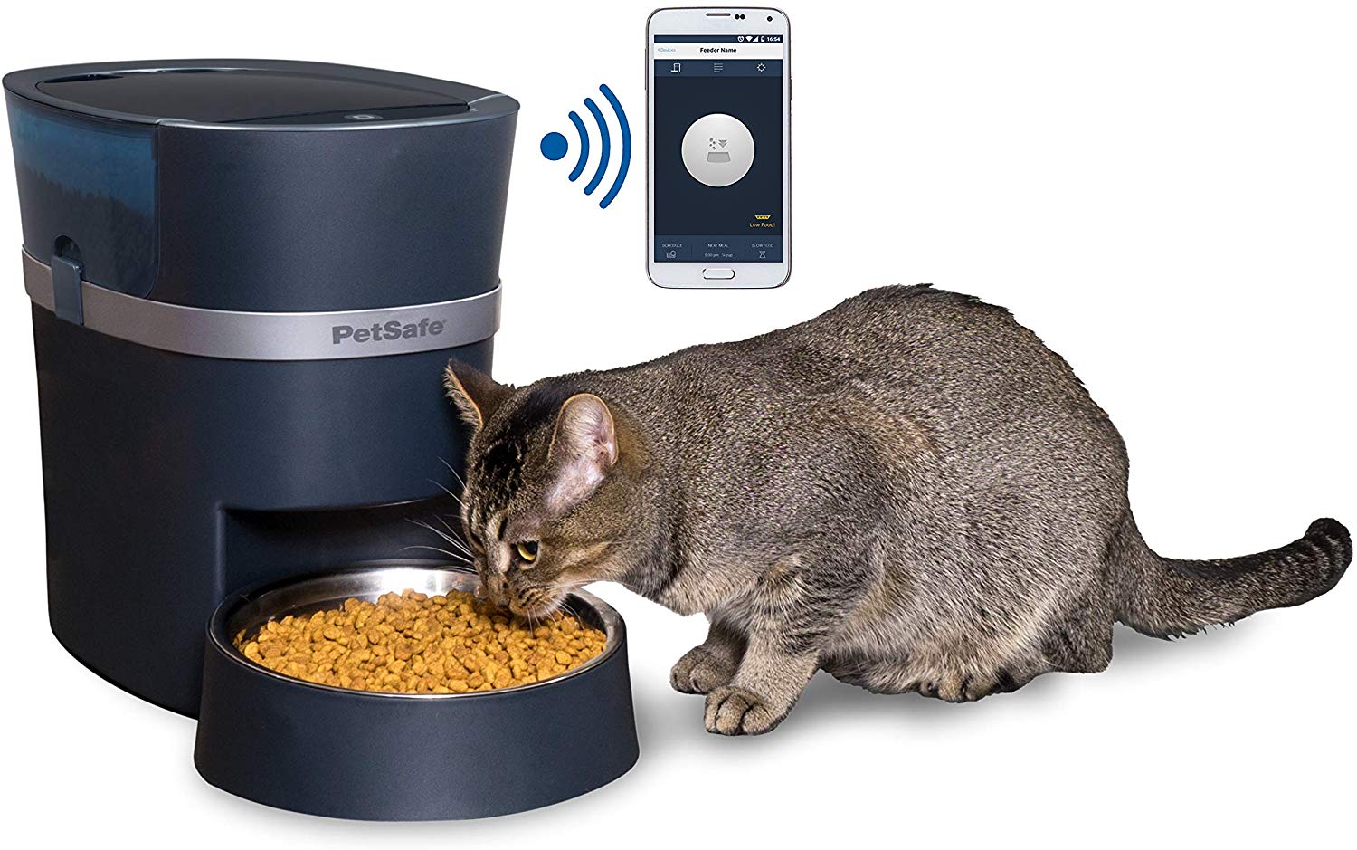 Orita 12 Meals SmartFeeder,Auto Pet Dog and Cat Feeder 1080P HD WiFi Pet Camera with Night Vision for Pet Viewing,2-Way Audio Communication 