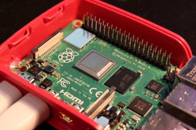 The naked Raspberry Pi 4