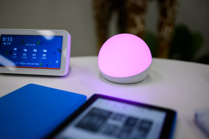 Amazon Echo Glow purple