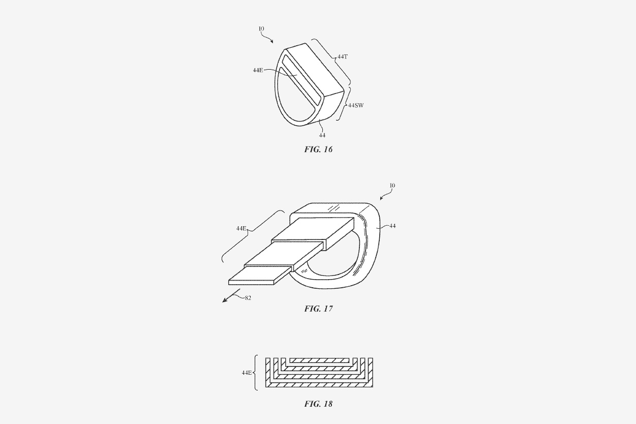 apple patents expandable smart ring designs 3