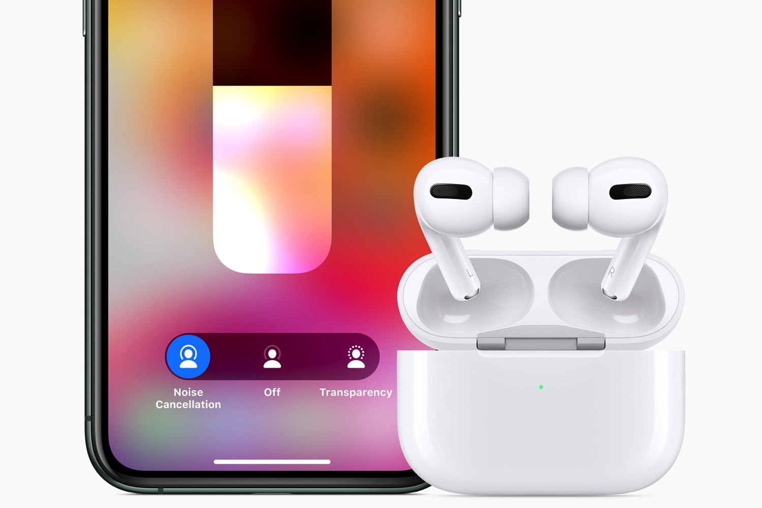 AirPods Pro by phone.
