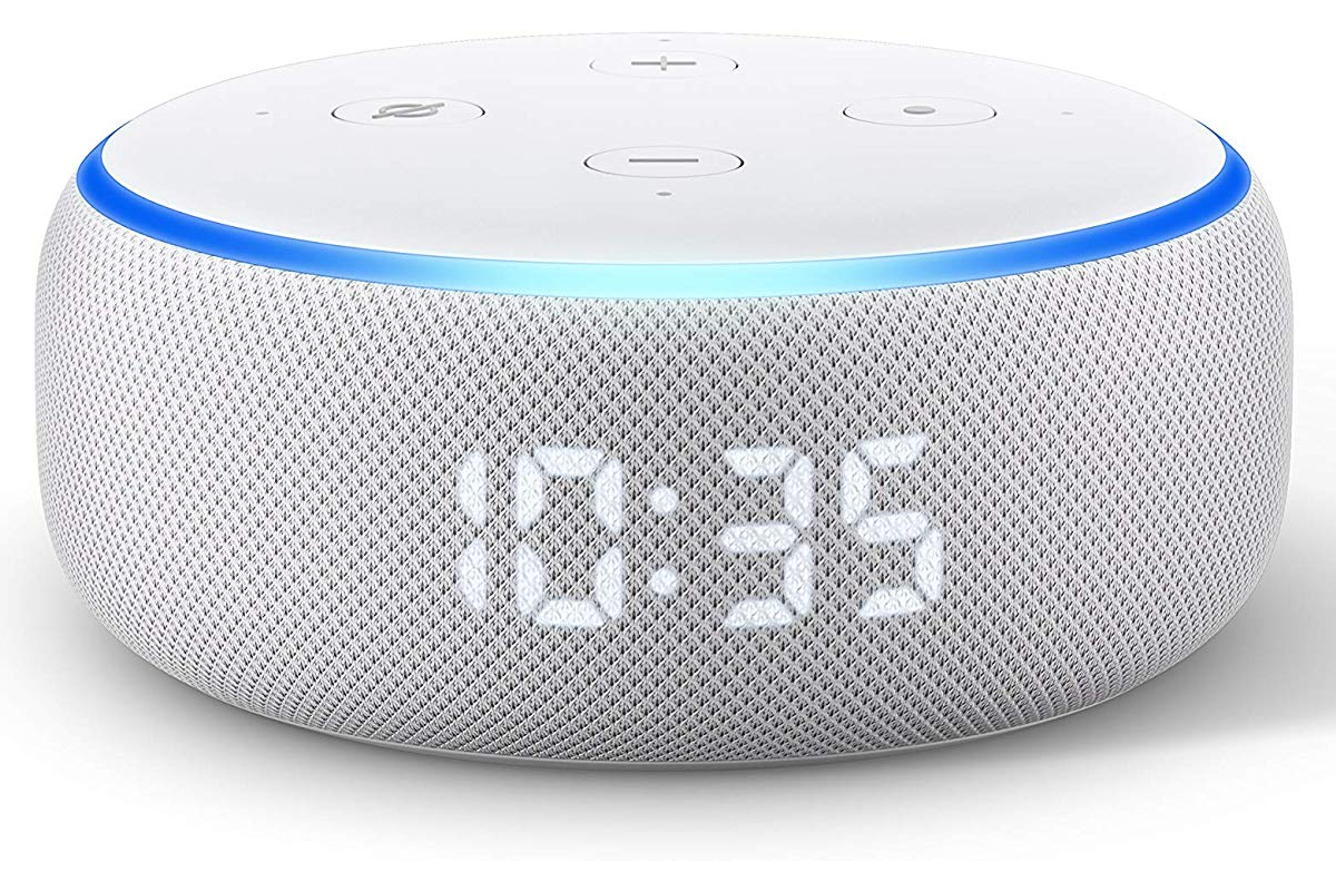 amazon cuts the prices on new echo dot with clock and show 5 6  1