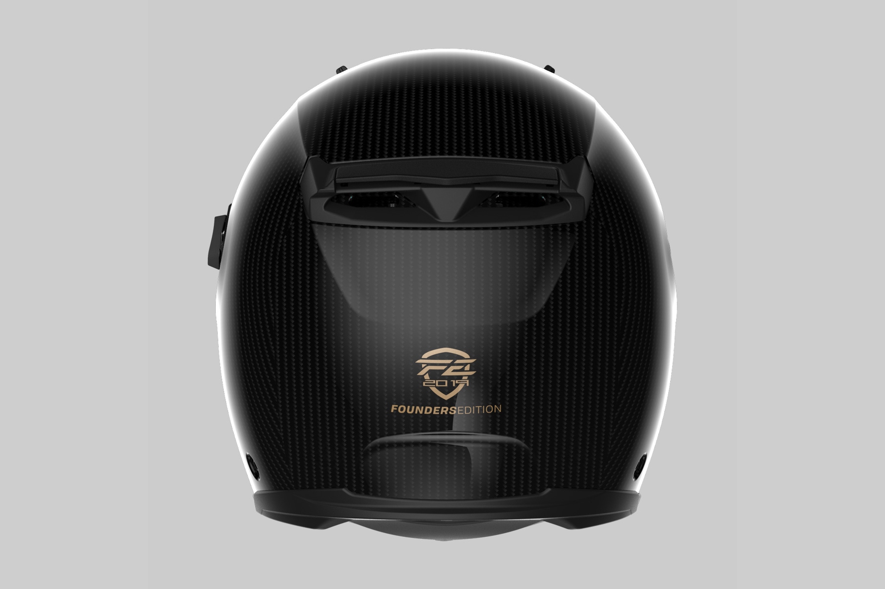 australian forcite mk1 smart motorcycle helmet coming next to us back gloss  1