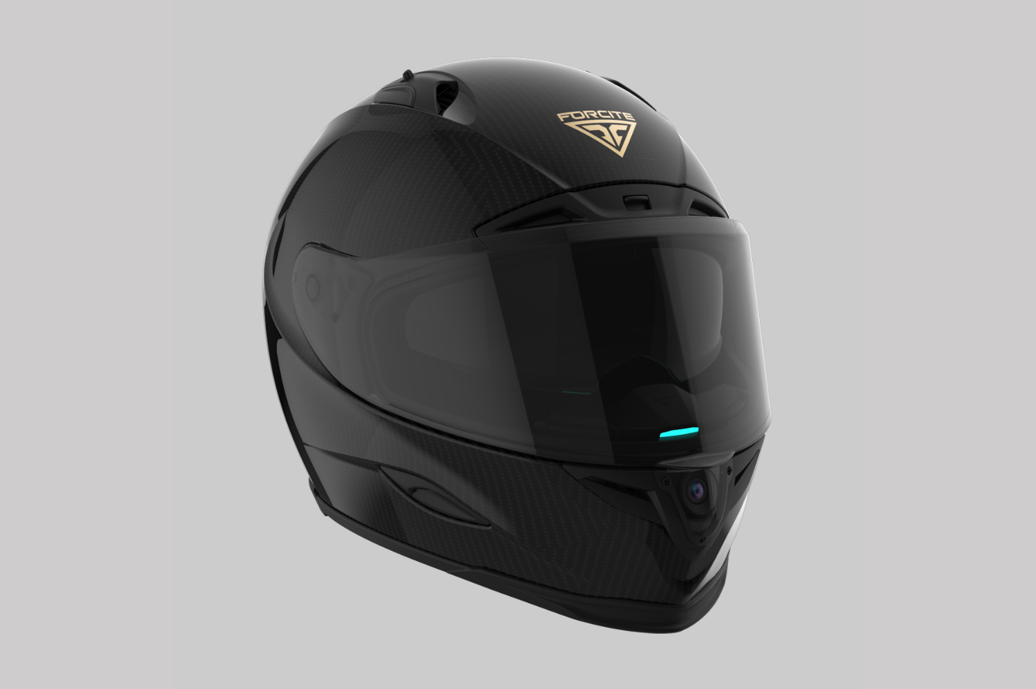 australian forcite mk1 smart motorcycle helmet coming next to us quarterright hero  1