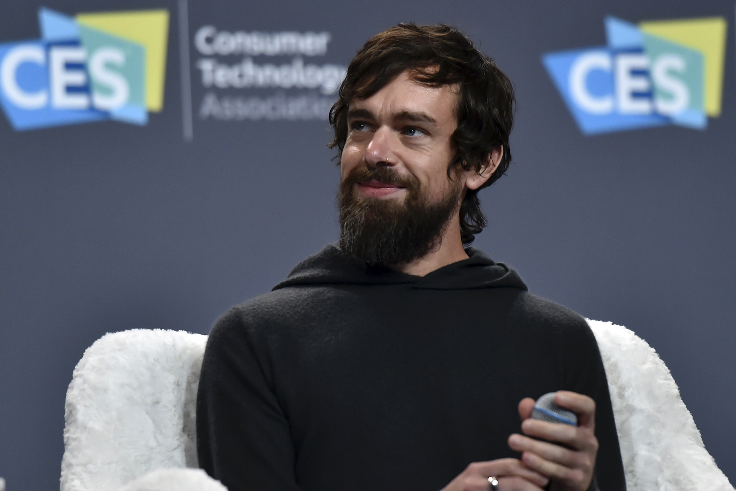 Twitter CEO Jack Dorsey at CES 2019