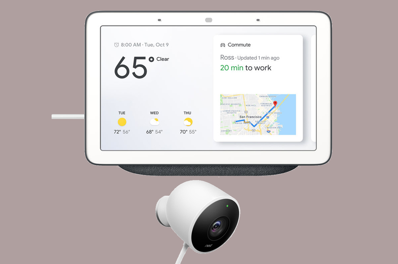 walmart drops prices on google home hub with nest thermostat and security camera assistant outdoor 01  1