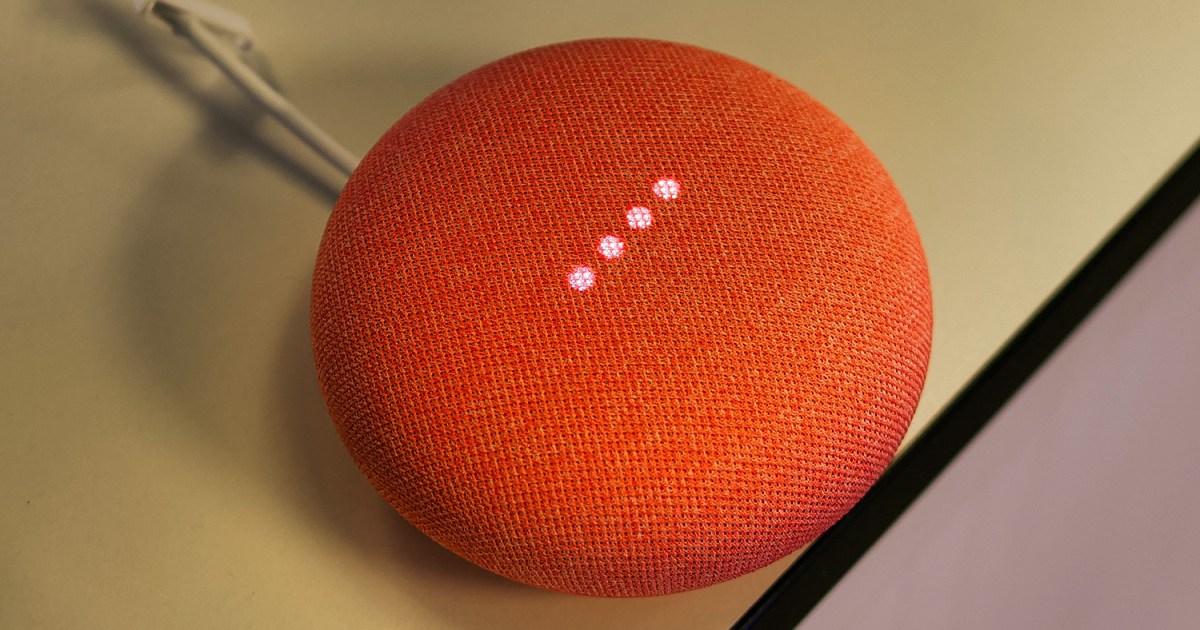 Google Nest Mini 2nd Generation Smart Home Speaker