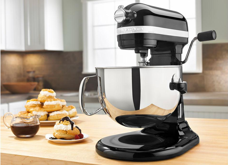 home depot drops prices on kitchenaid mixers espresso maker and food processor professional 600 series 6 qt  10 speed black s