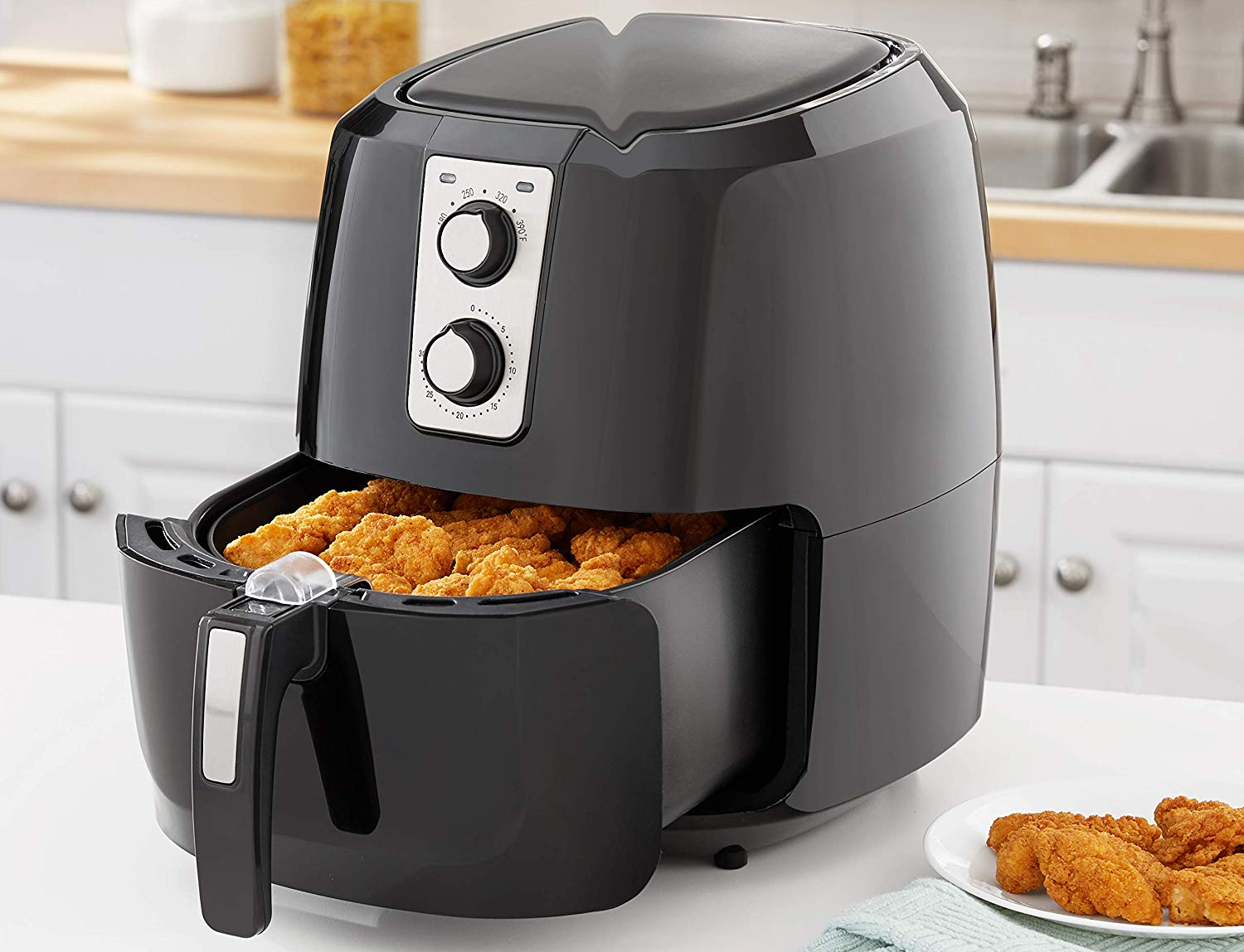 This best-selling lavender air fryer is finally back in stock at Walmart,  and it's less than $100