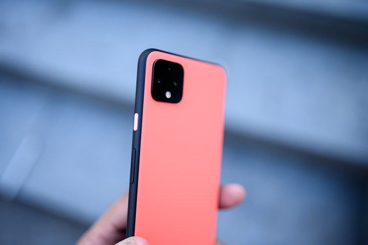 pixel 4 xl accented button