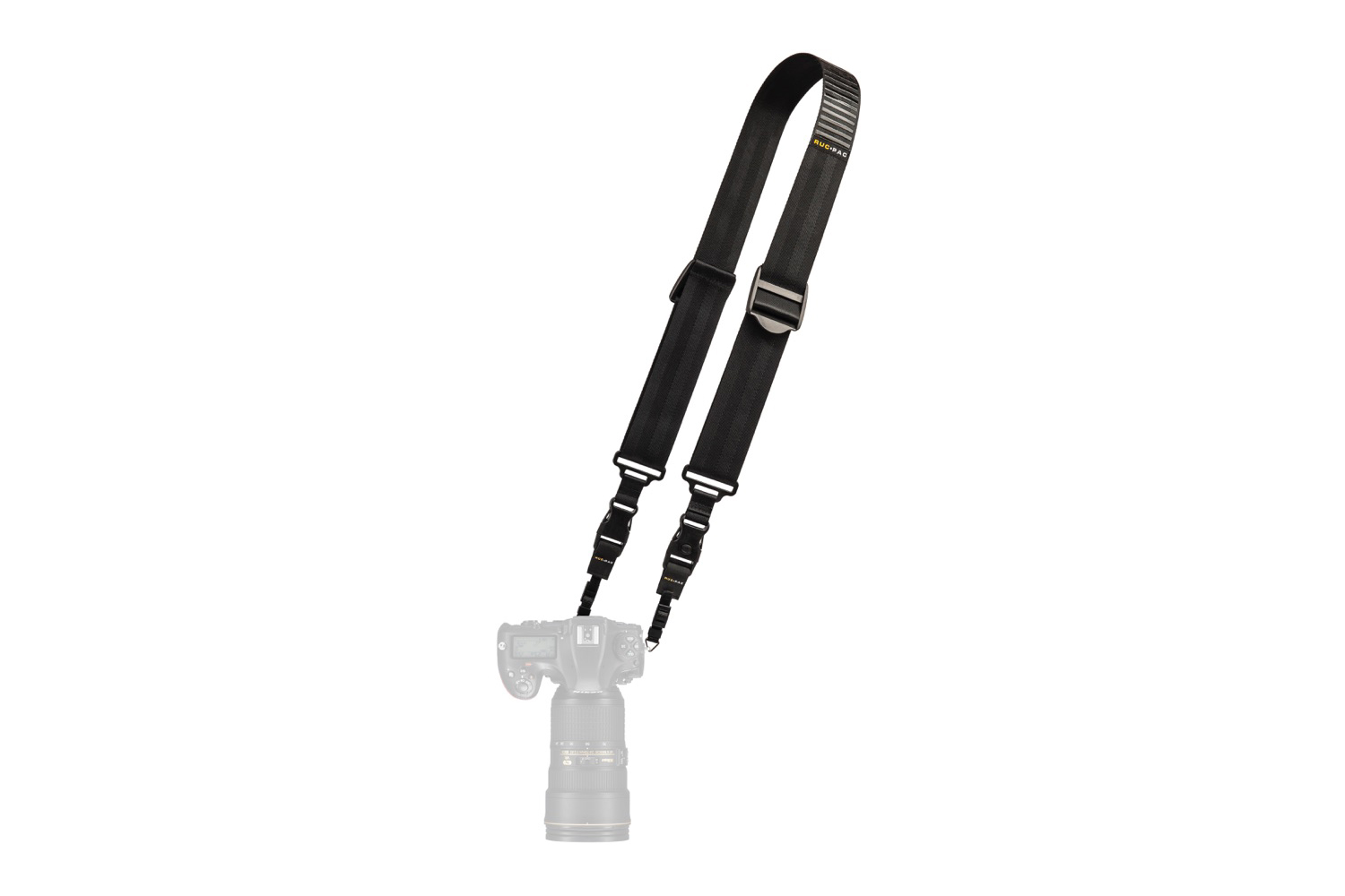 best camera straps rucpac slide strap on white