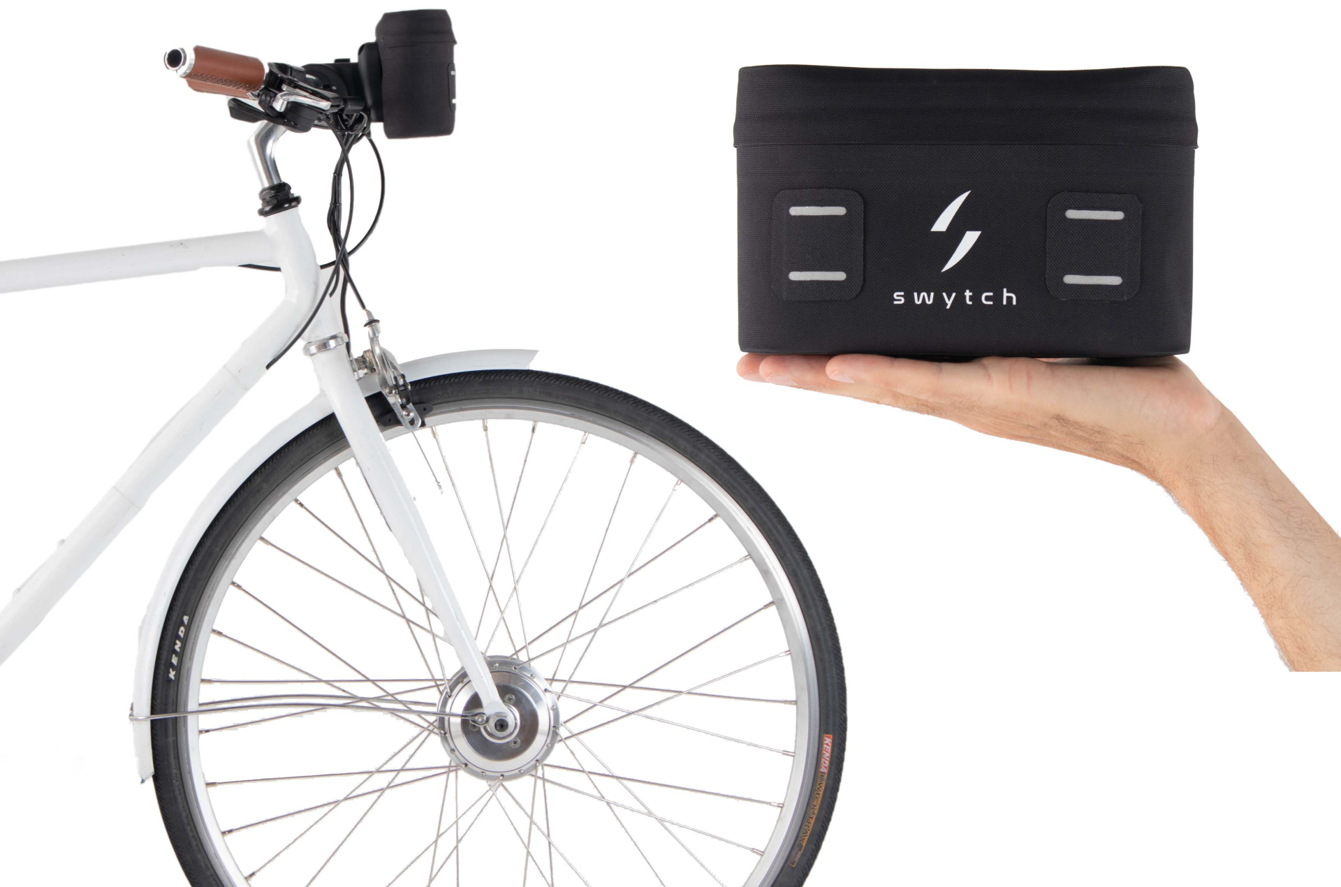 compact swytch kit converts any bike to an e for sustainable transport 3