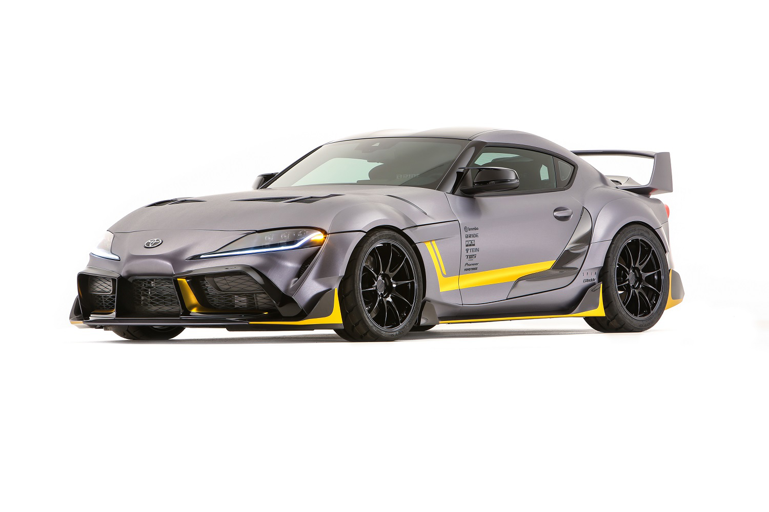 toyota displaying eight supra based builds at sema 2019 grsupra 3000gt 01