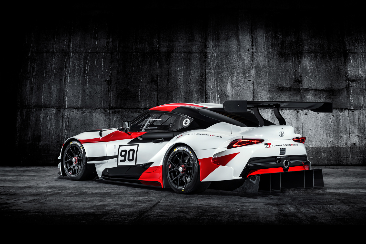 toyota displaying eight supra based builds at sema 2019 grsupra racingconcept 02