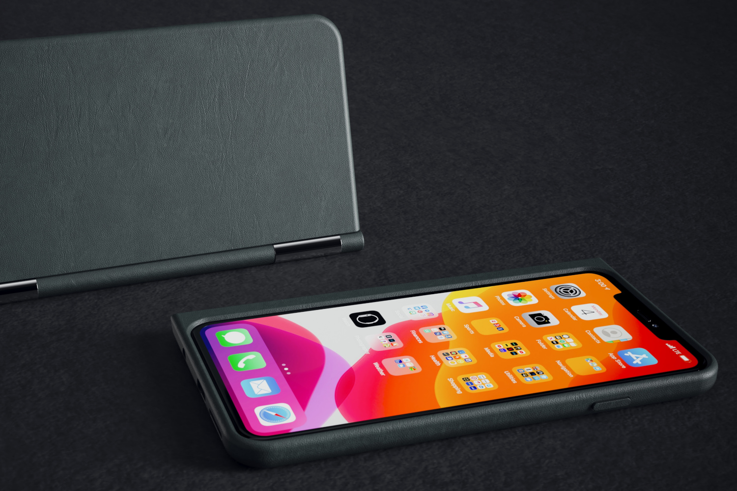 the castaway adds a chromium powered second screen to your smartphone leather 2