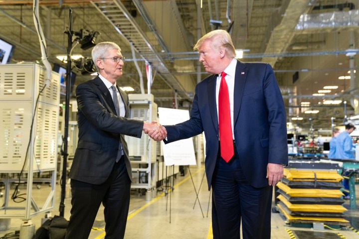 President Trump Tours the Apple Manufacturing Plant