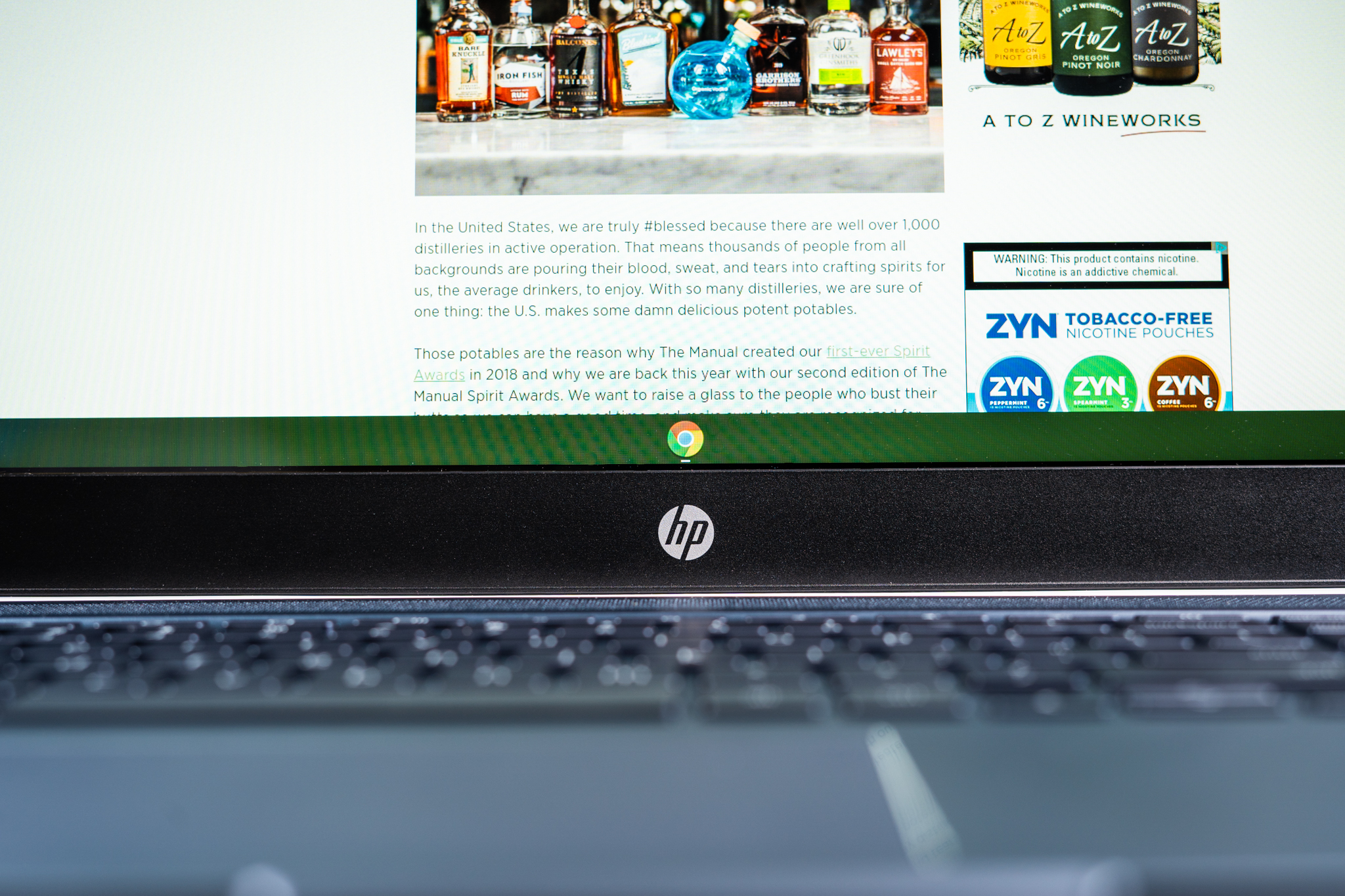 HP Chromebook 15.6 Laptop - 15at-na000