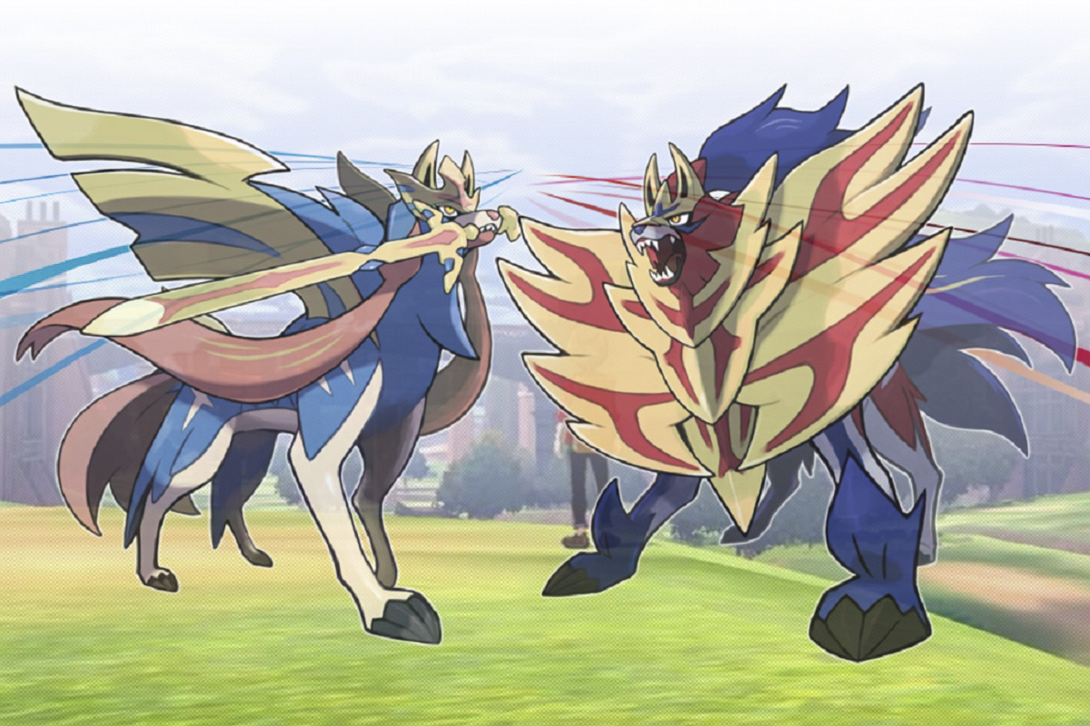Zacian and Zamazenta are 9'2 and 9'6, a lot bigger than I thought :  r/PokemonSwordAndShield