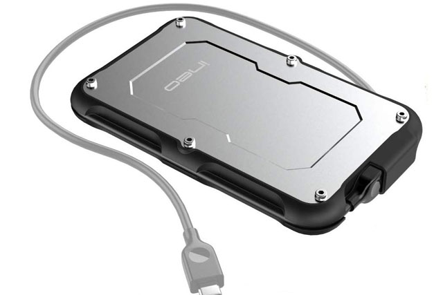 4 Bay 2.5 inch to 3.5 inch SSD Hard Drive Enclosure Chassis