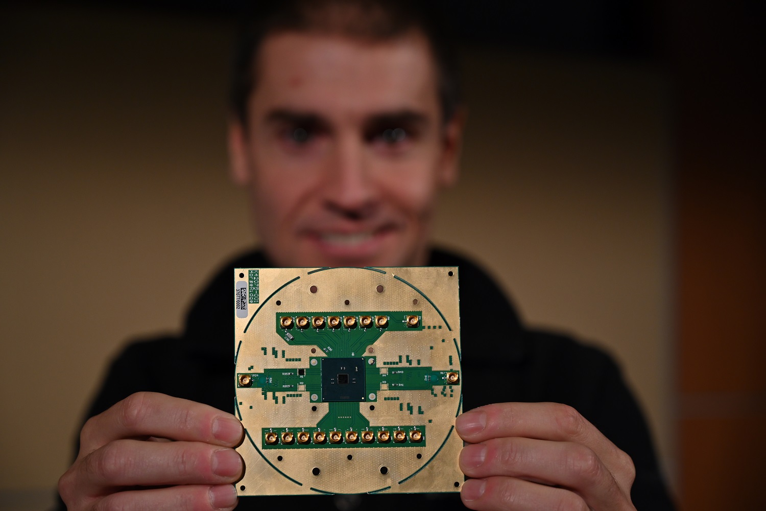 Photo of Intel's Horse Ridge chip