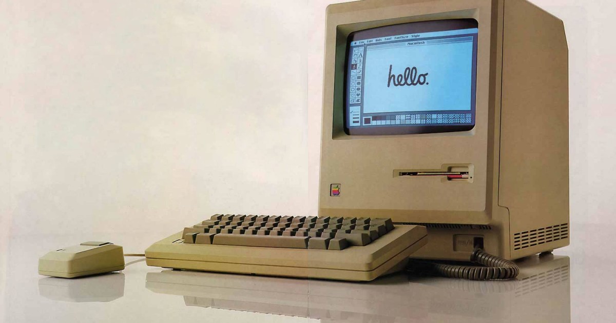 40 years ago, Apple launched a Mac as bold as the Vision Pro